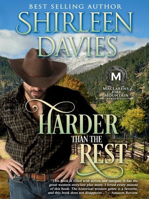 cover image of Harder than the Rest,, Book Three of the MacLarens of Fire Mountain
